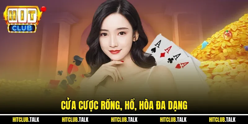 Cửa cược Rồng, Hổ, Hòa đa dạng